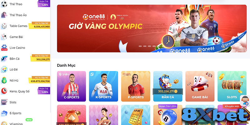 Casino 8XBET – Uy Tín Hàng Đầu Và Vô Vàng Khuyến Mãi Hấp Dẫn