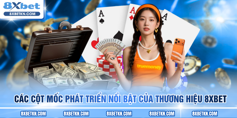 Các cột mốc phát triển nổi bật của thương hiệu 8XBET Các cột mốc phát triển nổi bật của thương hiệu 8XBET